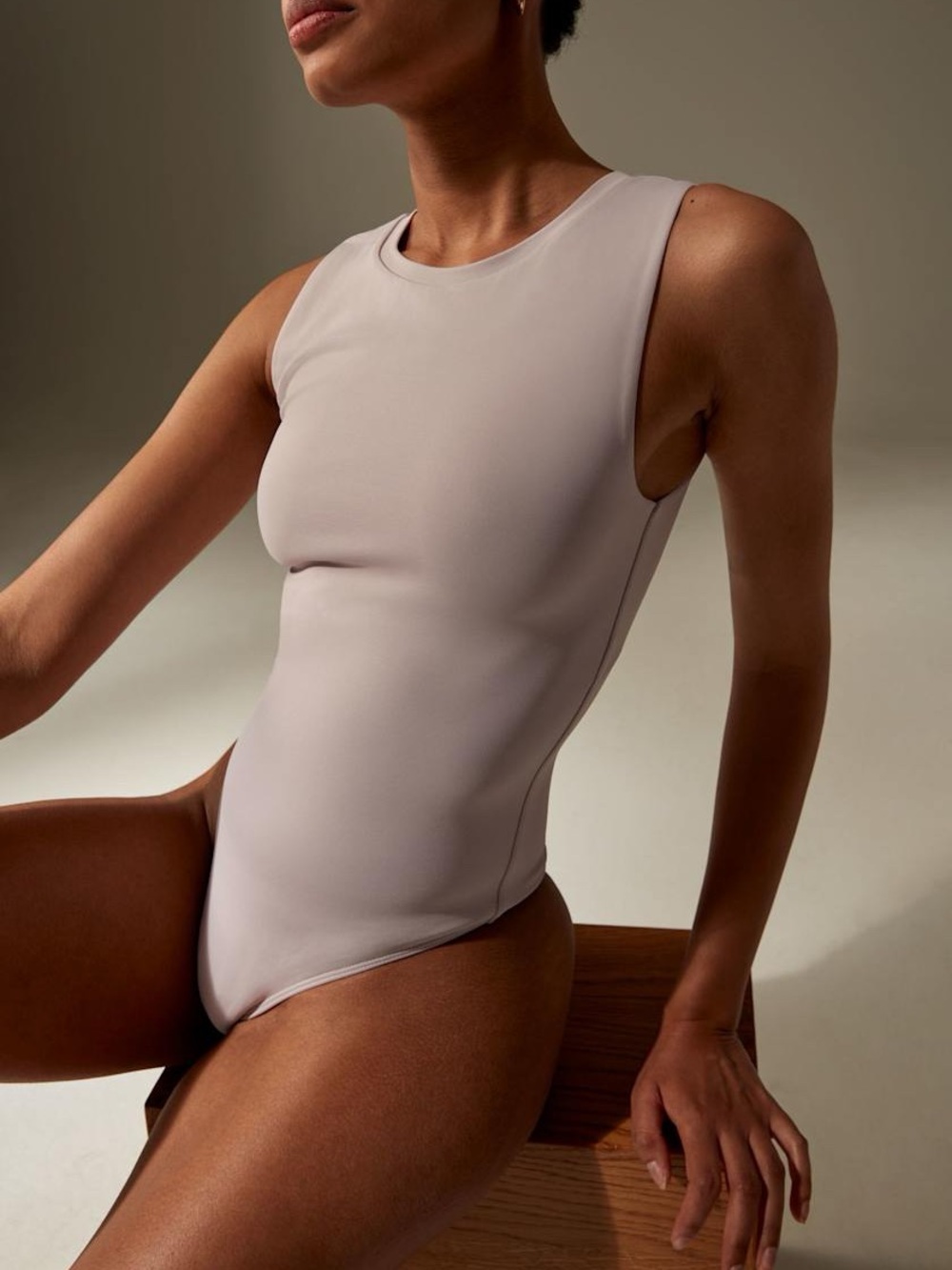 Babaton | Munro Mauve Contour Muscle Bodysuit | Size Extra Small